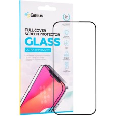 Захисне скло Gelius Full Cover Ultra-Thin 0.25mm для iPhone 16 Pro Black