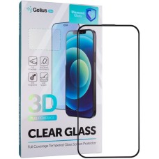 Захисне скло Gelius Pro 3D Diamond для iPhone 16 Plus / 15 Plus Black