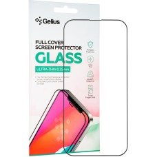 Захисне скло Gelius Full Cover Ultra-Thin 0.25mm для iPhone 14 Pro Black