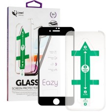 Захисне скло Krazi Eazy EZFT01 + монтажна рамка для iPhone 7 Plus/8 Plus Black