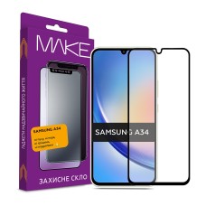 Захисне скло MAKE Samsung A34
