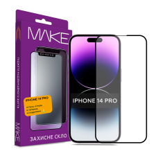 Захисне скло MAKE Apple iPhone 14 Pro