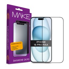 Захисне скло MAKE Apple iPhone 16 Pro Max