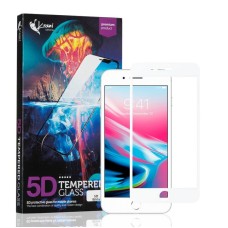 Захисне скло Krazi 5D для iPhone 7/8 White