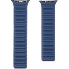 Ремінець Leather Link для Apple Watch 38/40/41 (S size) Dark Blue