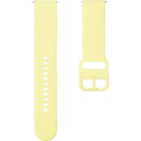 Ремінець для смарт-годинника універсальний Thick style (20мм) Yellow