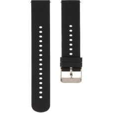 Ремінець для смарт-годинника універсальний Flat head style (20мм) Black