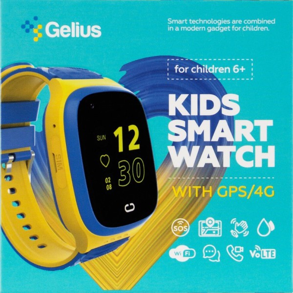 Дитячий смарт - годинник Gelius GPS/4G (IP67) GP-PK006 Ukraine Дитячий смарт - годинник Gelius GPS/4G (IP67) GP-PK006 Ukraine