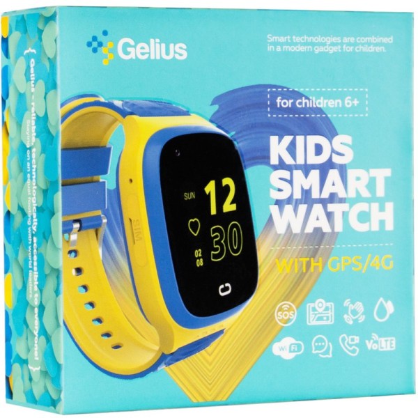 Дитячий смарт - годинник Gelius GPS/4G (IP67) GP-PK006 Ukraine Дитячий смарт - годинник Gelius GPS/4G (IP67) GP-PK006 Ukraine