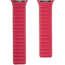 Ремінець Leather Link для Apple Watch 38/40/41 (S size) Pink