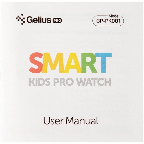 Дитячий смарт годинник Gelius PRO KID з GPS трекером GP-PK001 Blue Дитячий смарт годинник Gelius PRO KID з GPS трекером GP-PK001 Blue