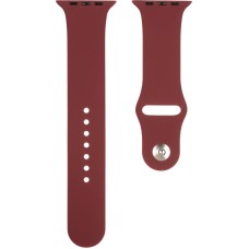Силіконовий ремінець для годинника 42/44/45/49 Marsala