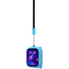 Силіконовий чохол зі шнурком для дитячого смарт годинника PK-008 (Blue)