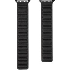 Ремінець Leather Link для Apple Watch 38/40/41 (L size) Black