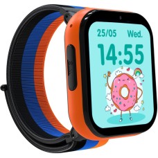 Дитячий смарт годинник Gelius GP-PK008 (Rainbow) з GPS/4G Black