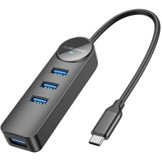 USB HUB Borofone DH5 (Type-C to USB3.0*4) 0.2m