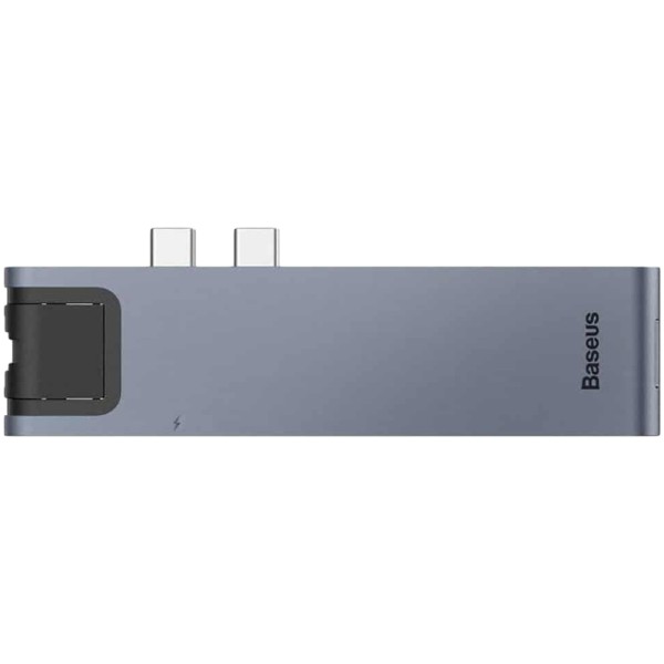 USB Hub Baseus Thunderbolt C+Pro 7-in-1 Smart HUB (CAHUB-L0G) Gray USB Hub Baseus Thunderbolt C+Pro 7-in-1 Smart HUB (CAHUB-L0G) Gray