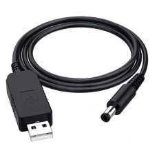Кабель USB-DC 5.5x2.1 підвищення напруги 5В до 9В