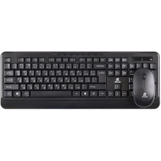 Комплект бездротові клавіатура + миша JEQANG JW-6800 Black