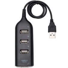 USB HUB XD4 (4 USB2.0) Black