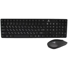 Комплект (клавіатура + миша) бездротовий JEQANG JW-8100 Black