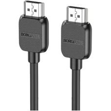 Кабель HDMI - HDMI BOROFONE BUS02 Vivido 4K 1m Black
