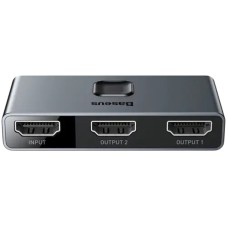 USB HUB Baseus Matrix HDMI Switcher Space (2в1 чи 1в2) (CAHUB-BC0G) Grey