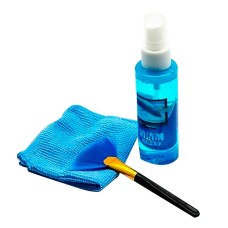 Набір для чищення офісної техніки 3в1 KCL-1016/FH-HB010E (спрей/кисть/мікрофібра)