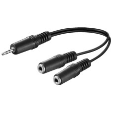 Кабель D3.5 jack M/2F 0.2m