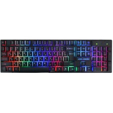 Клавіатура USB JEDEL K500+ RGB Black