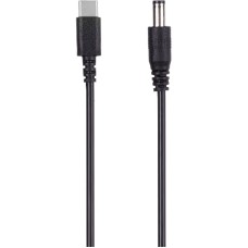 Кабель Type-C to DC 5.5x2.1 (5,9 v) (1A) (WX-YPX-0112V) 1m Black