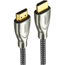 Кабель HDMI - HDMI Ugreen HD131 Carbon Fiber Zinc Alloy 3m Grey