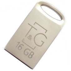 USB флеш накопичувач T&G 105 16Gb Metal Silver