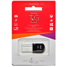 USB флеш накопичувач T&G Shorty 010 4Gb Black
