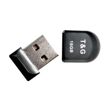 USB флеш накопичувач T&G Shorty 010 16Gb Black