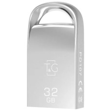 USB флеш накопичувач T&G Short 107 32Gb Metal Silver
