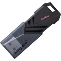 USB флеш накопичувач Kingston DT Exodia 64Gb USB 3.2 Onyx Black