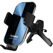 Холдер з бездротовою зарядкою Gelius Odyssey GP-WCH010 15W (Incredible Series) Black
