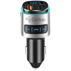 FM модулятор Gelius RGB-QC GP-FMT040 Black-Silver