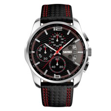 Skmei 9106RD Silver-Black-Red