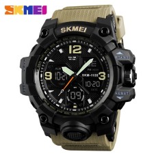 Skmei 1155 Black-Khaki