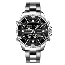 Skmei 1850SIBK Silver-Black