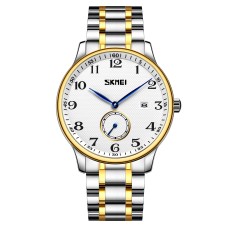 Skmei 9297GDSI-AC Gold-Silver Numbers