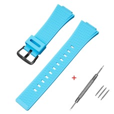 Ремінець для Casio G-Shock GA-100/110 Light Blue BK