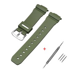 Ремінець для Casio G-Shock DW-6900 Army Green SI
