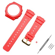 Ремінець + безель (рант) для Casio G-Shock GA-2100 Red GD