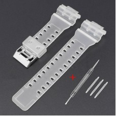 Ремінець для Casio G-Shock GA-100/110 Transp SI