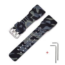 Ремінець для Casio G-Shock GG-1000/GWG-100/GSG-100 Camo Black SI