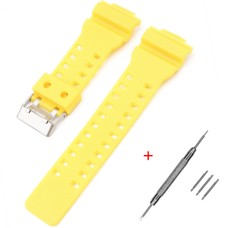 Ремінець для Casio G-Shock GA-100/110 Yellow SI